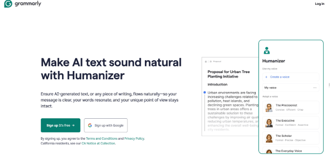 Best AI Writing and Rewriting Tools - Grammarly AI Humanizer