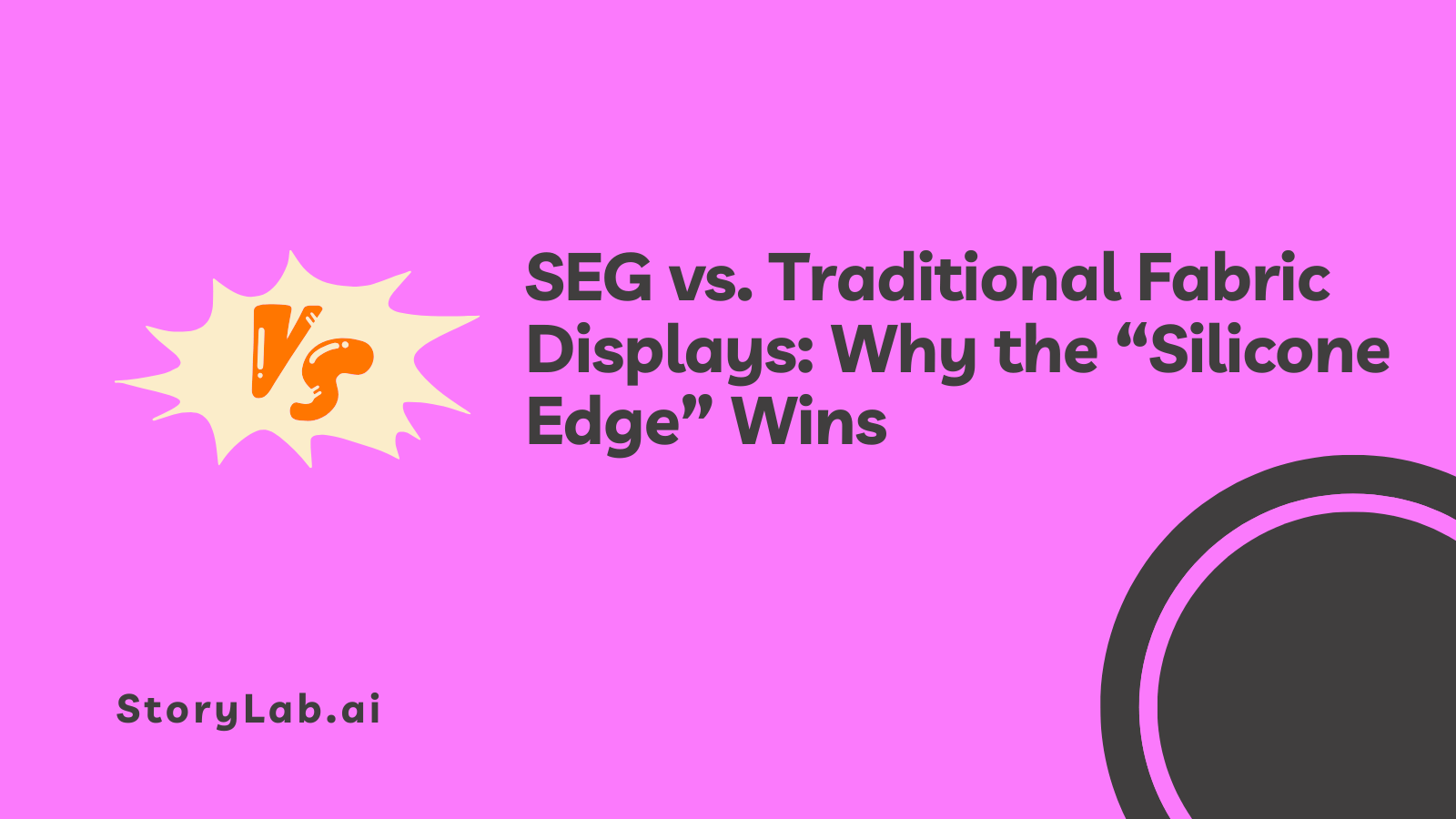 SEG vs. Pantallas de tela tradicionales ¿Por qué gana el borde de silicona?