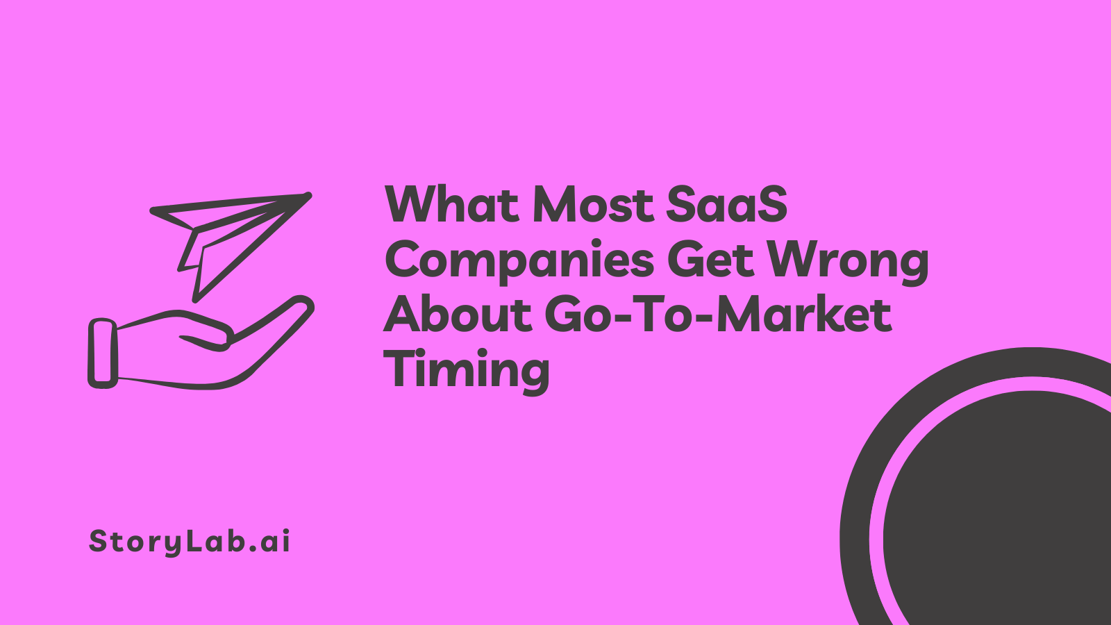 What Most SaaS Companies Get Wrong About Go-To-Market Timing