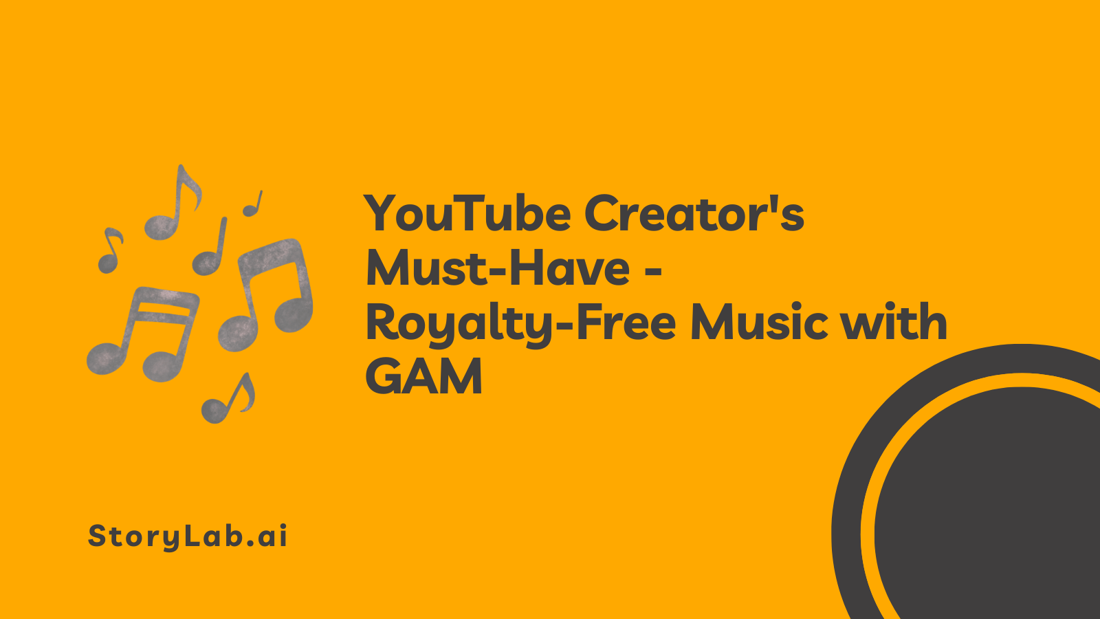 YouTube Creator Must Have Royalty Free Music GAM
