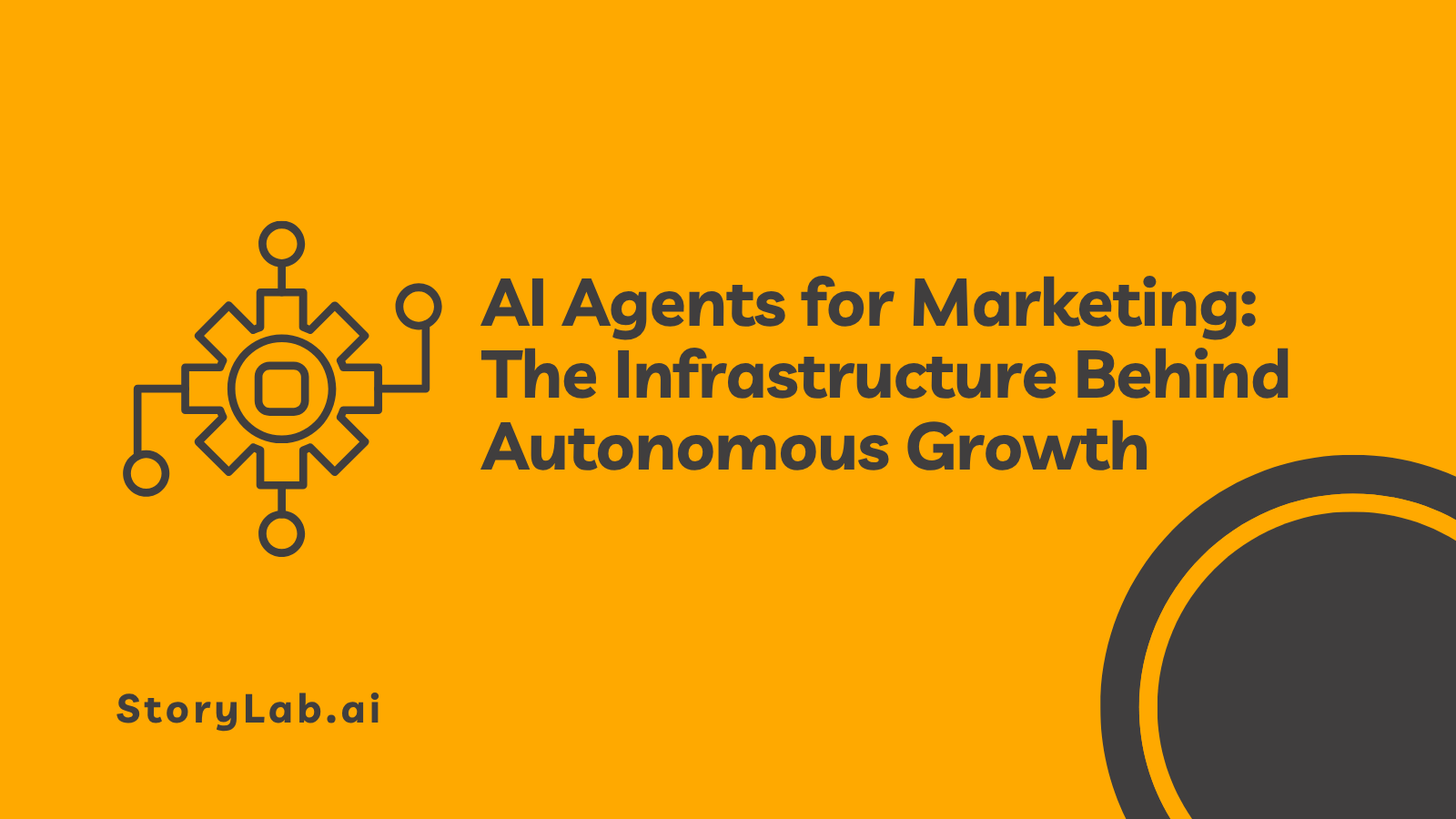 Agenti di intelligenza artificiale per il marketing: l'infrastruttura alla base della crescita autonoma.