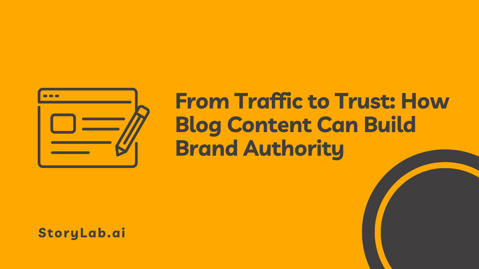 Do tráfego à confiança: como o conteúdo do blog pode construir a autoridade da marca.