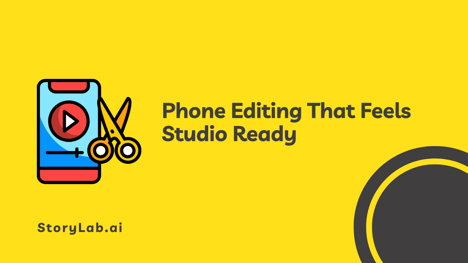 Edición telefónica que parece lista para el estudio