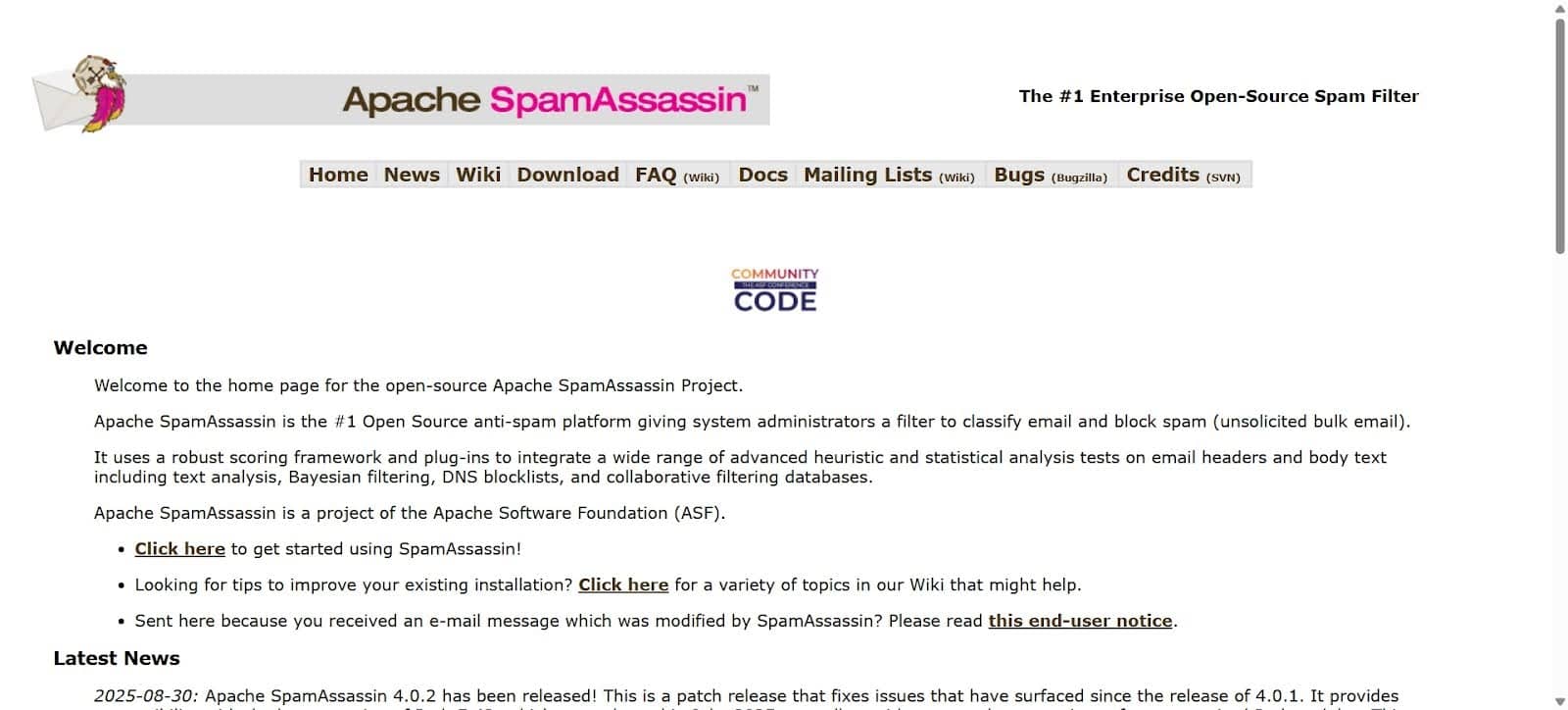 Tools to Keep Your Emails Out of the Spam Folder - Apache SpamAssassin