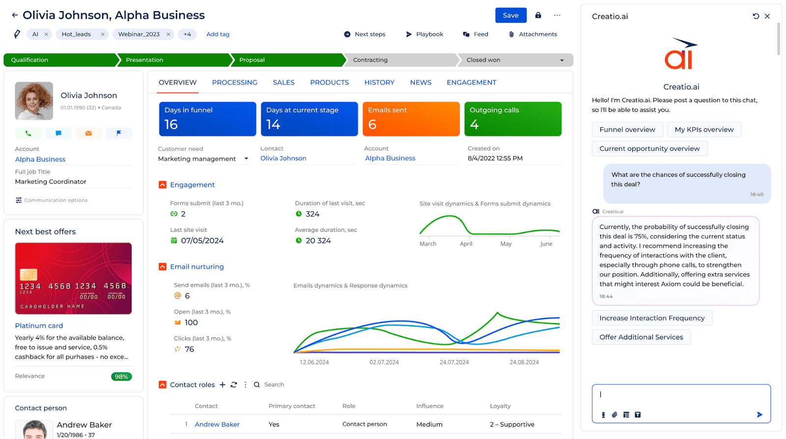 Top AI Agents for Marketing – Creatio AI Top AI Agents for Marketing - Creatio AI