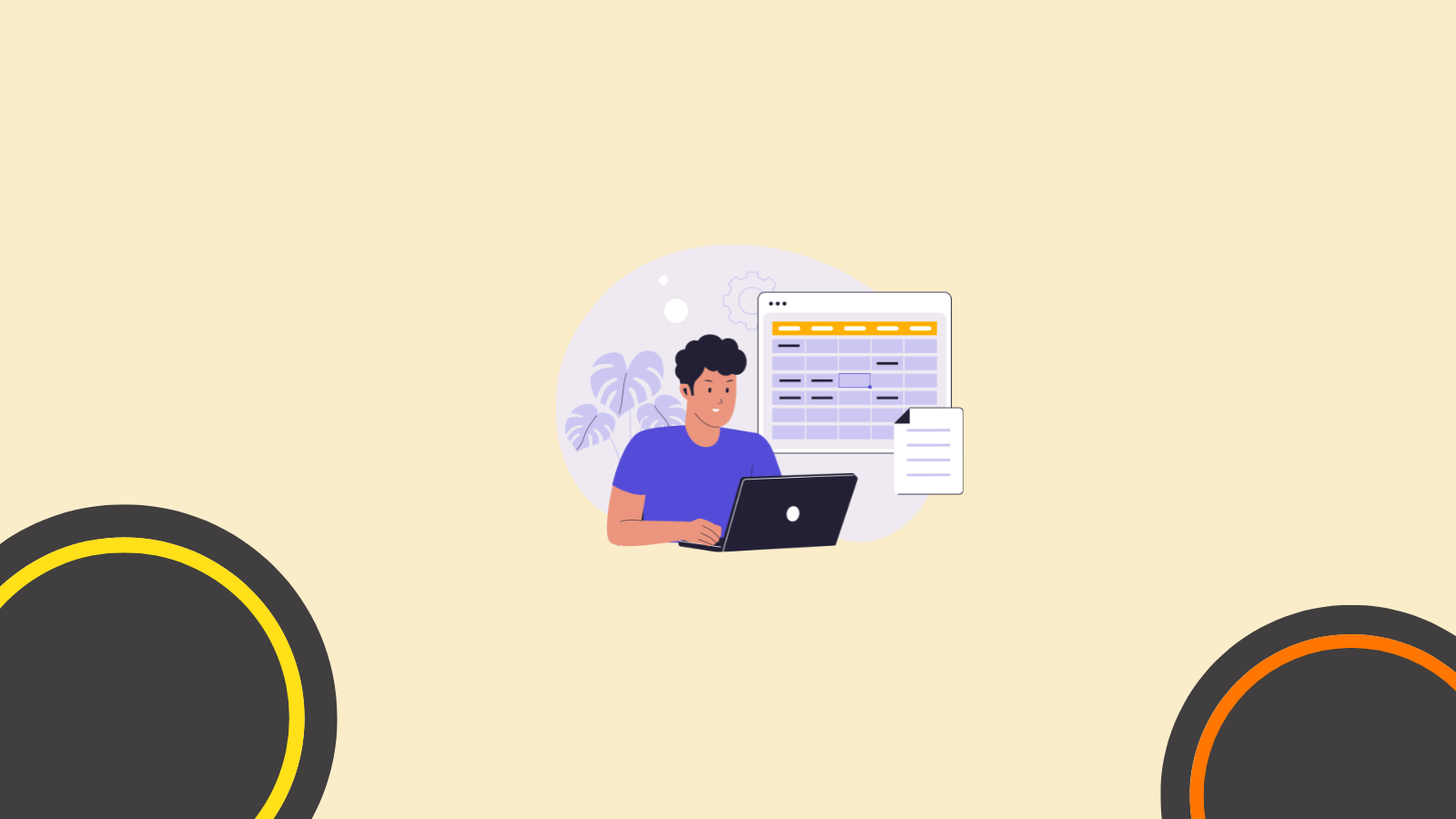 Why spreadsheets work well at first Why spreadsheets work well at first