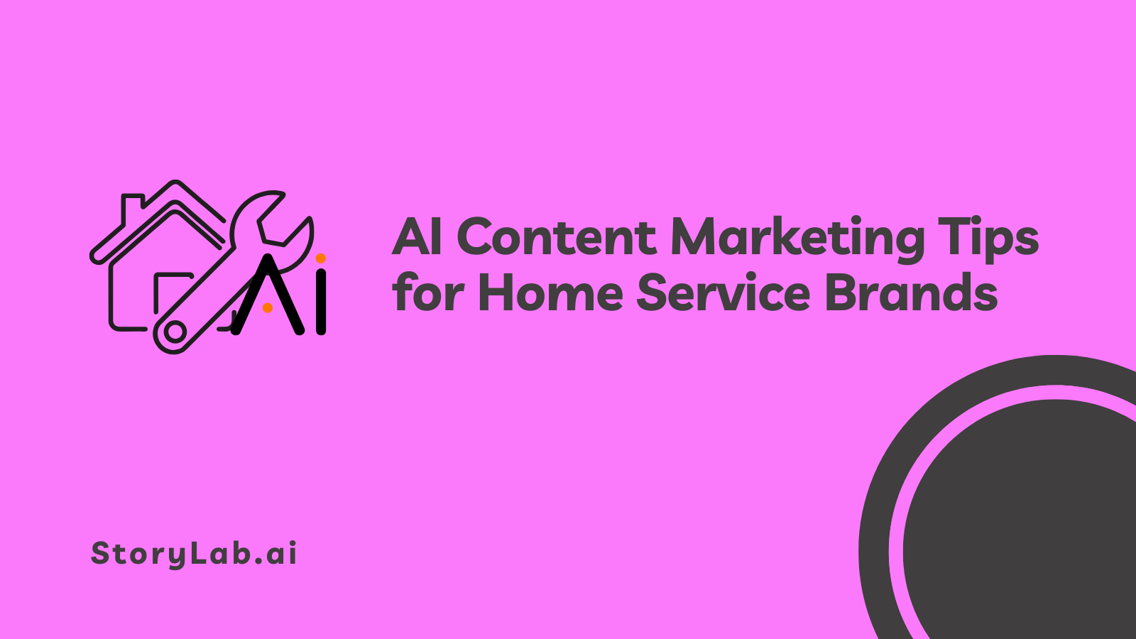 Suggerimenti per il content marketing basato sull’intelligenza artificiale Marchi di servizi per la casa