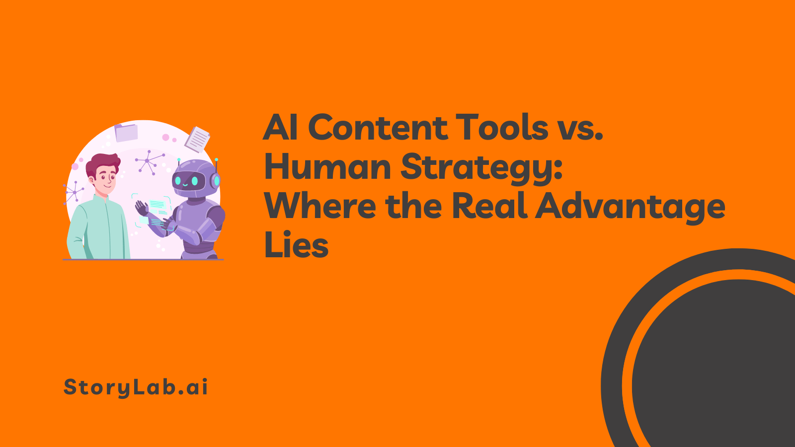 AI Content Tools vs Human Strategy Where the Real Advantage Lies