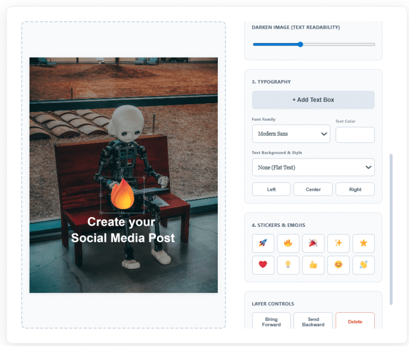 Free Social Media Post Maker | No Sign-Up Required
