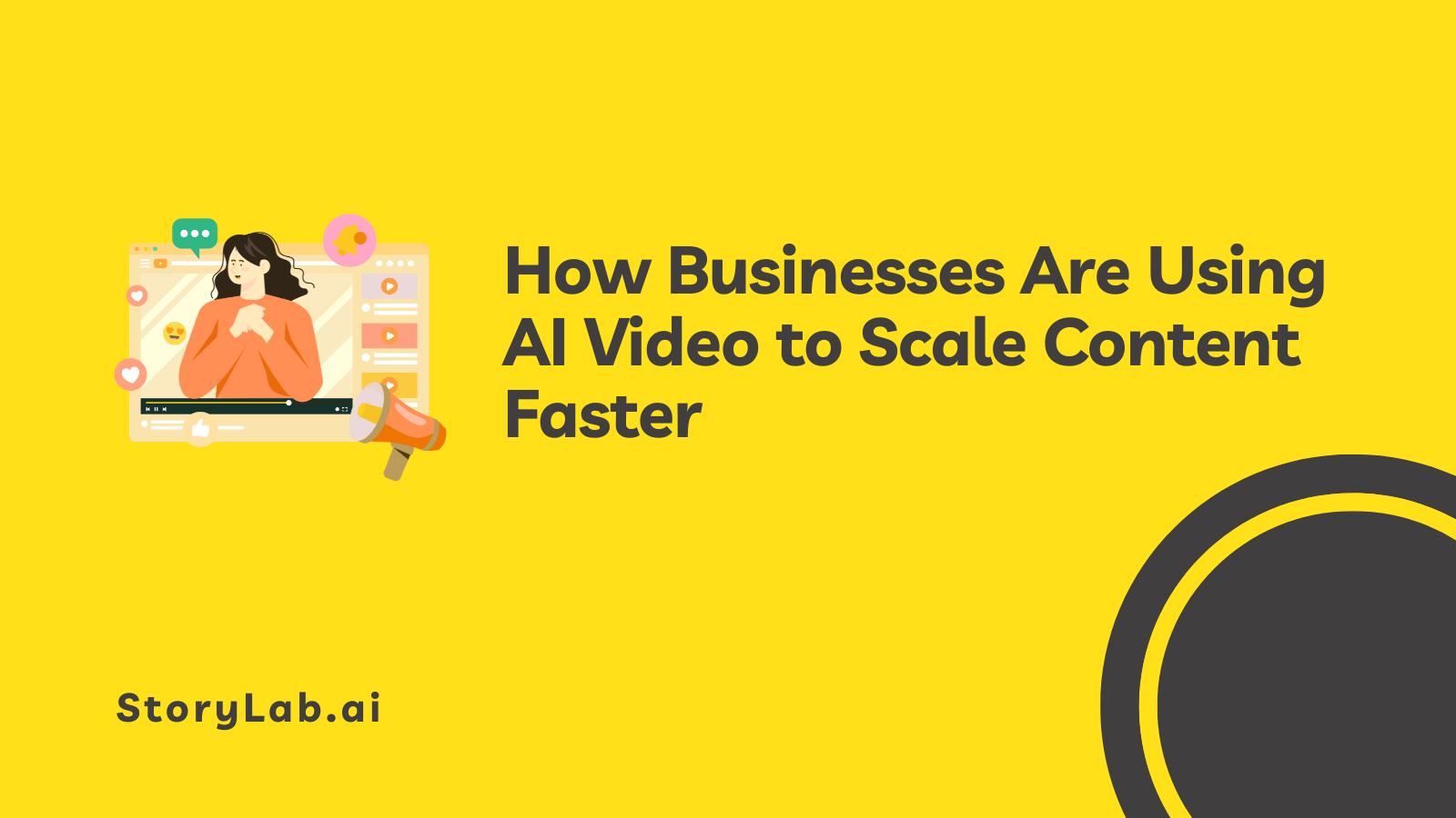 Come le aziende utilizzano i video AI per scalare i contenuti più velocemente