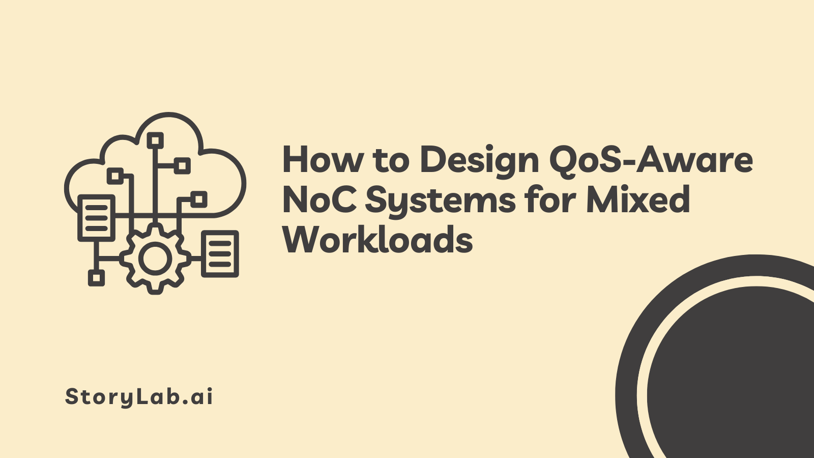 How to Design QoS-Aware NoC Systems for Mixed Workloads