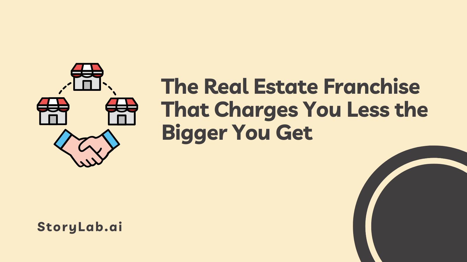 Real Estate Franchise That Charges You Less the Bigger You Get