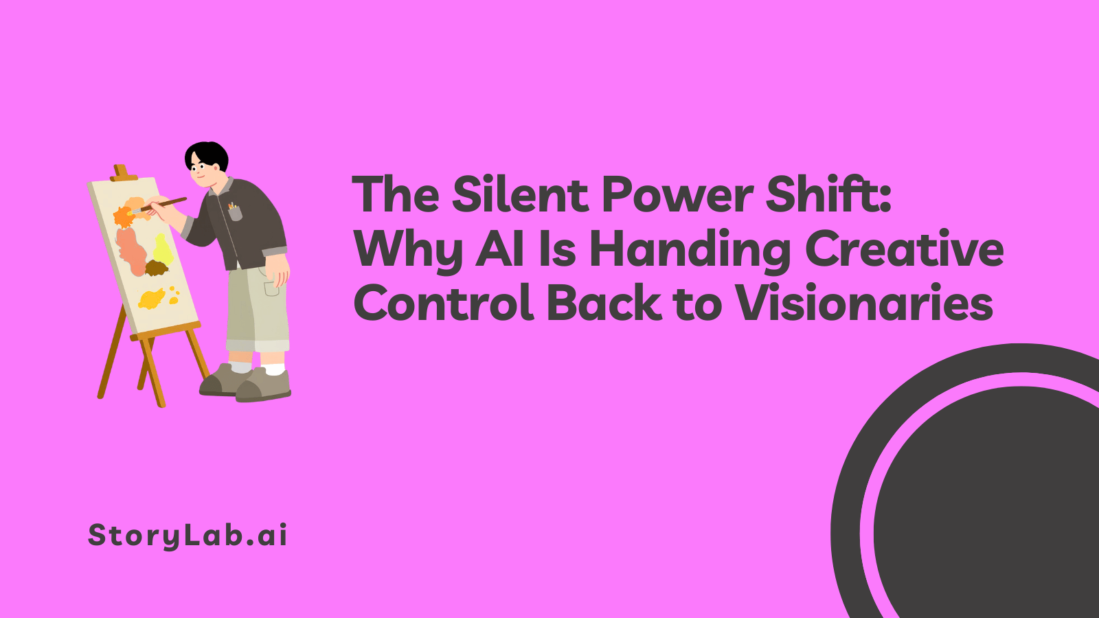 The Silent Power Shift Why AI Is Handing Creative Control Back to Visionaries