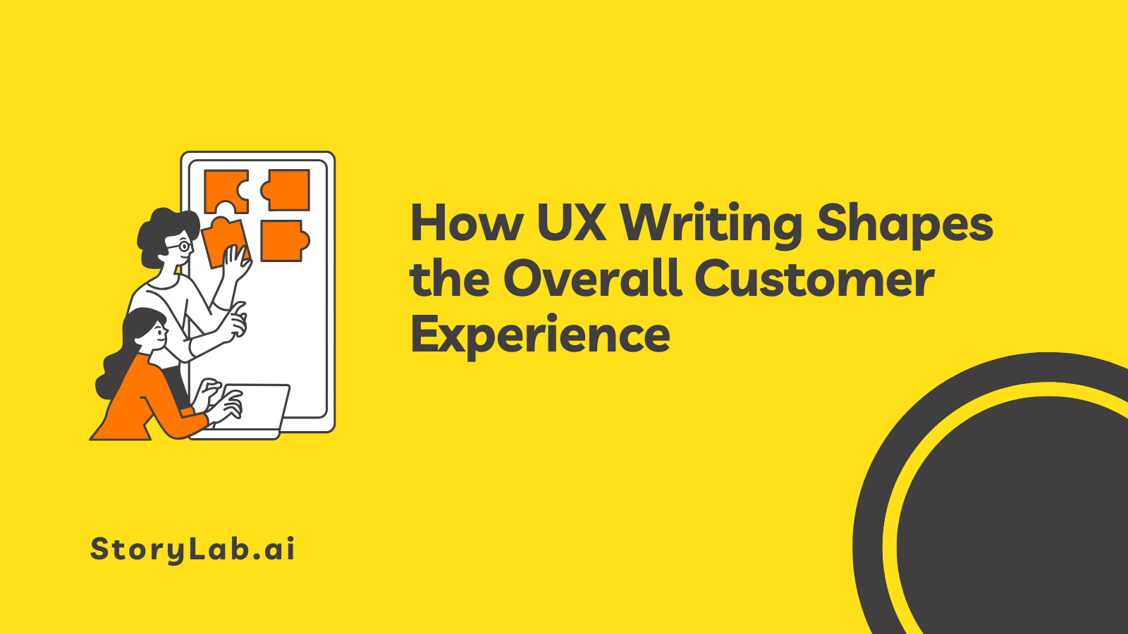 UX Writing Shapes the Overall Customer Experience
