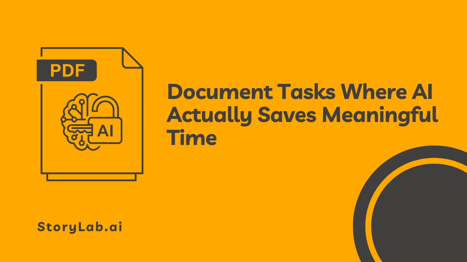 Document Tasks Where AI Actually Saves Meaningful Time