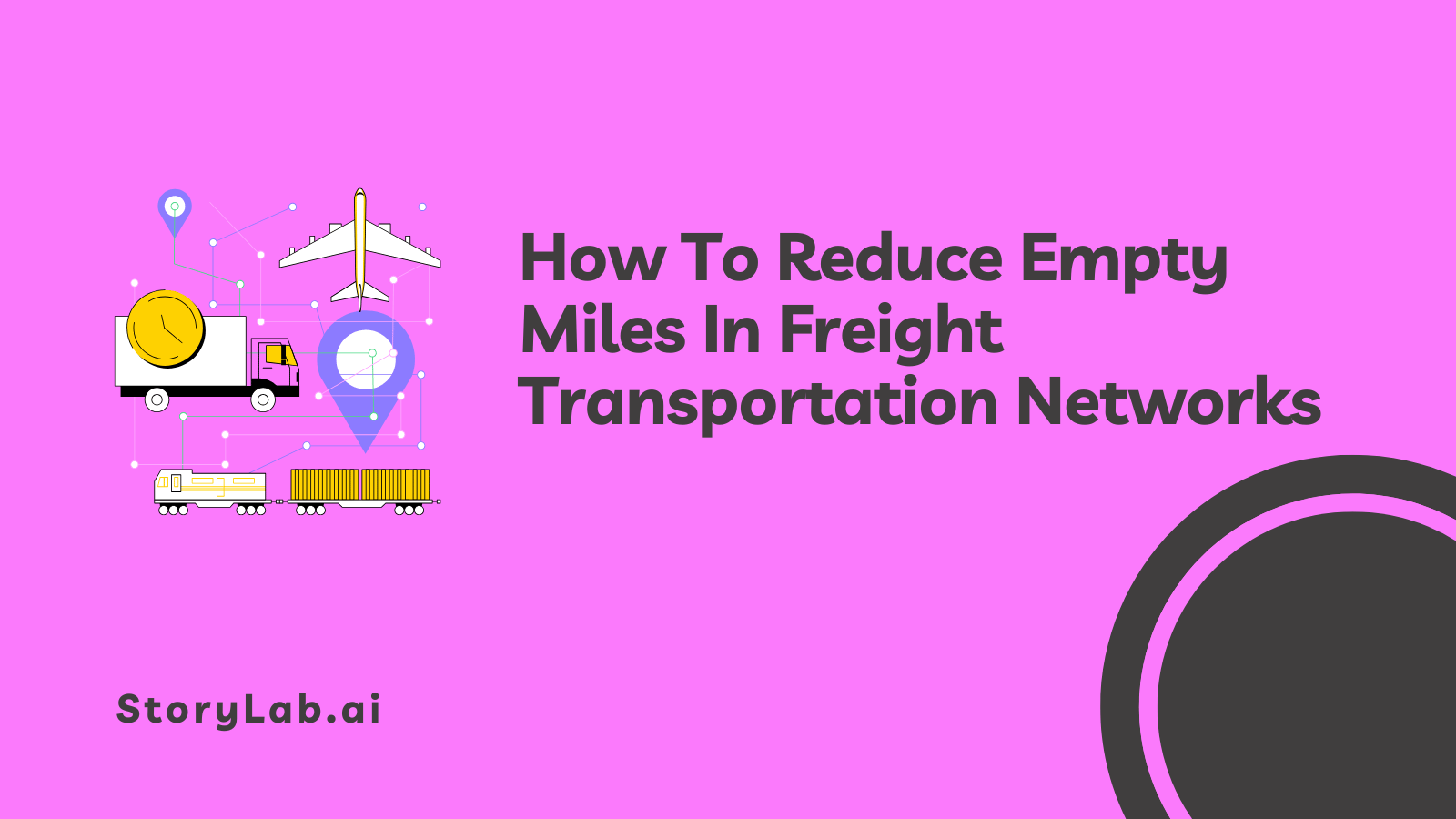 How Reduce Empty Miles In Freight Transportation Networks