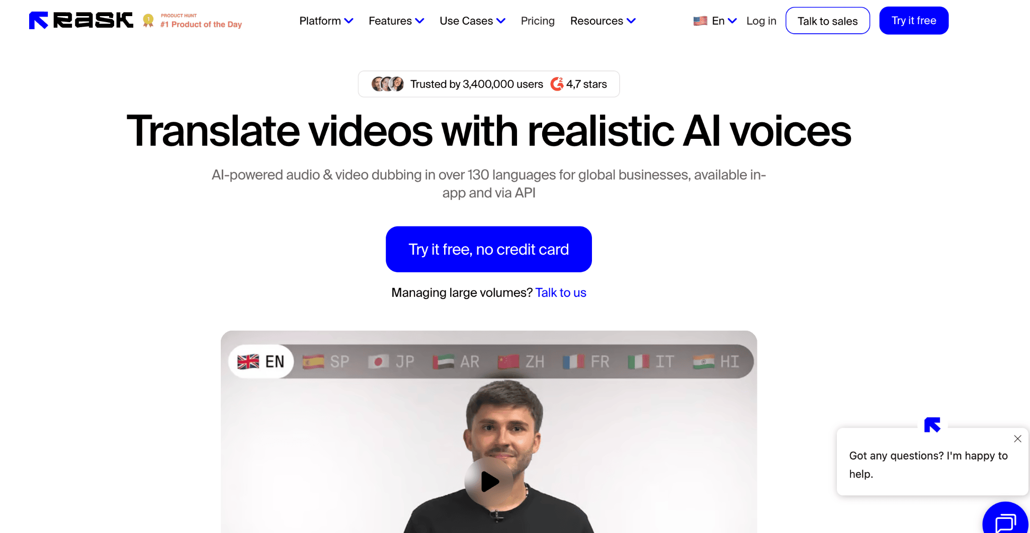 Best AI Video Translator Tools Rask AI