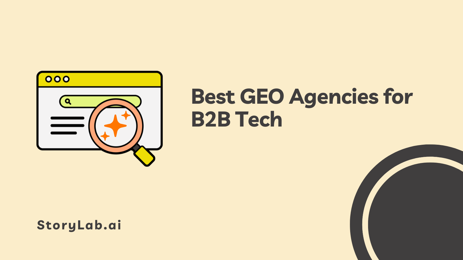 Best GEO Agencies for B2B Tech