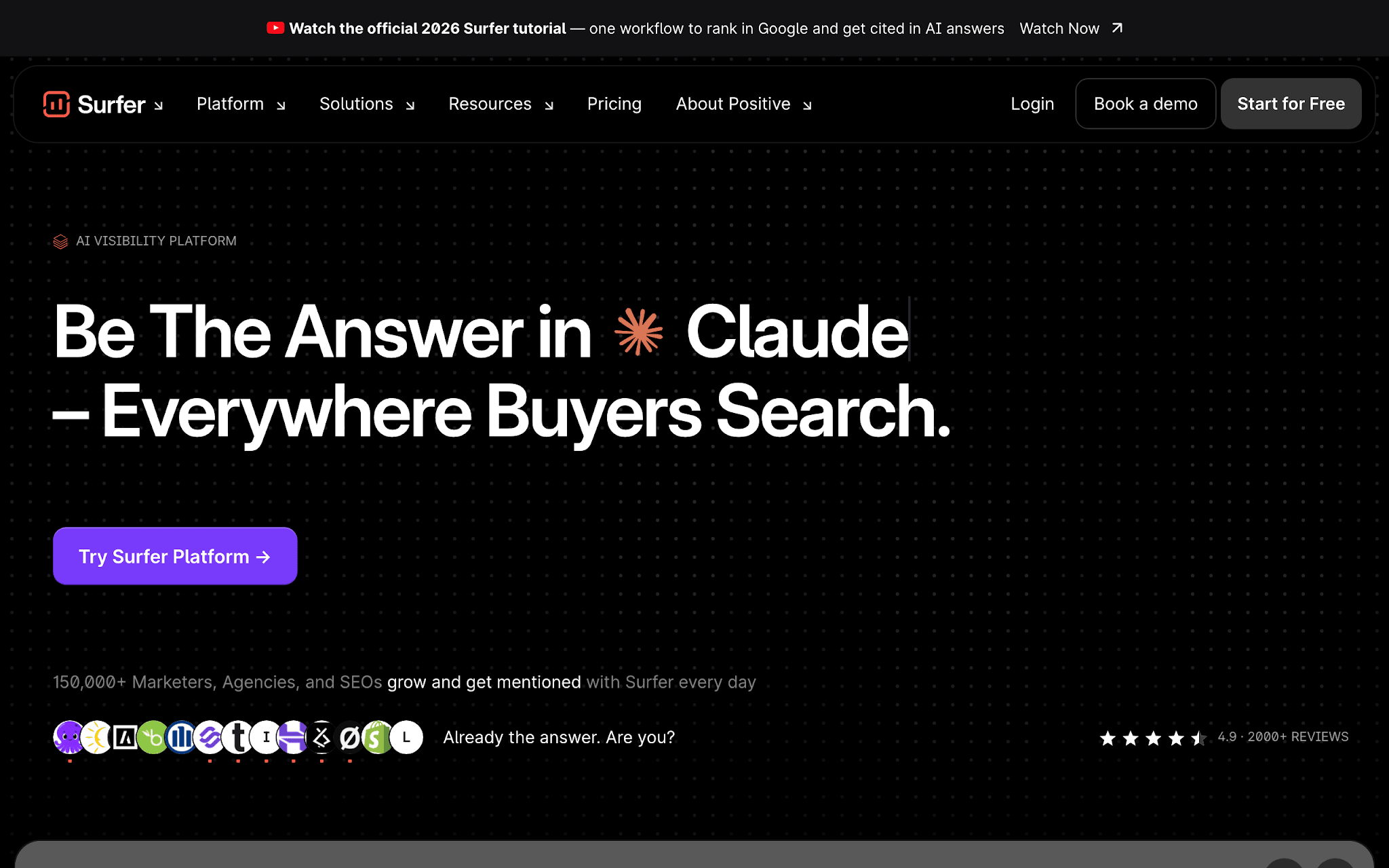 Best Generative Engine Optimization GEO Tools Surfer AI Tracker