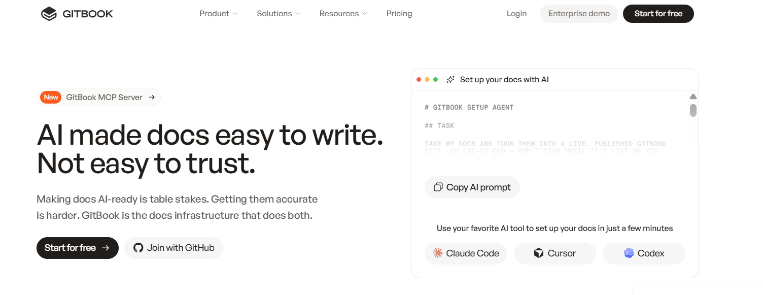 Best Mintlify Alternatives GitBook