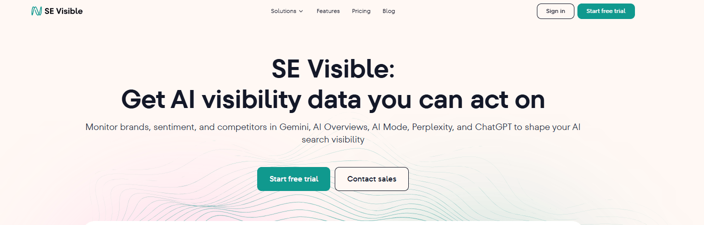 Best Profound Alternatives for Brand Visibility SE Visible