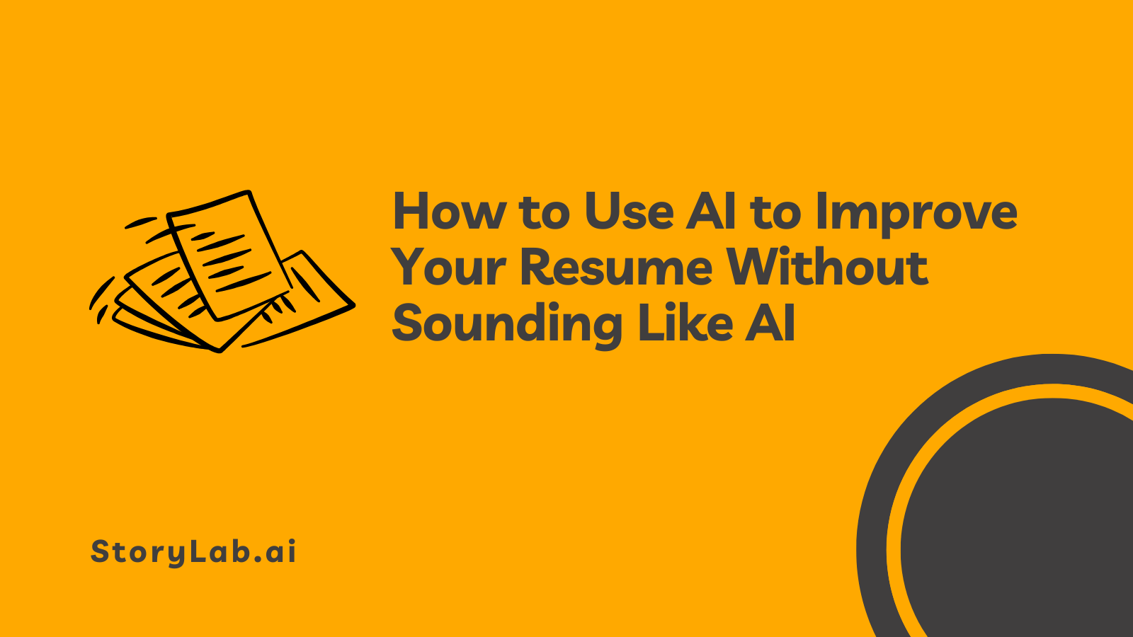 How to Use AI to Improve Your Resume Without Sounding Like AI