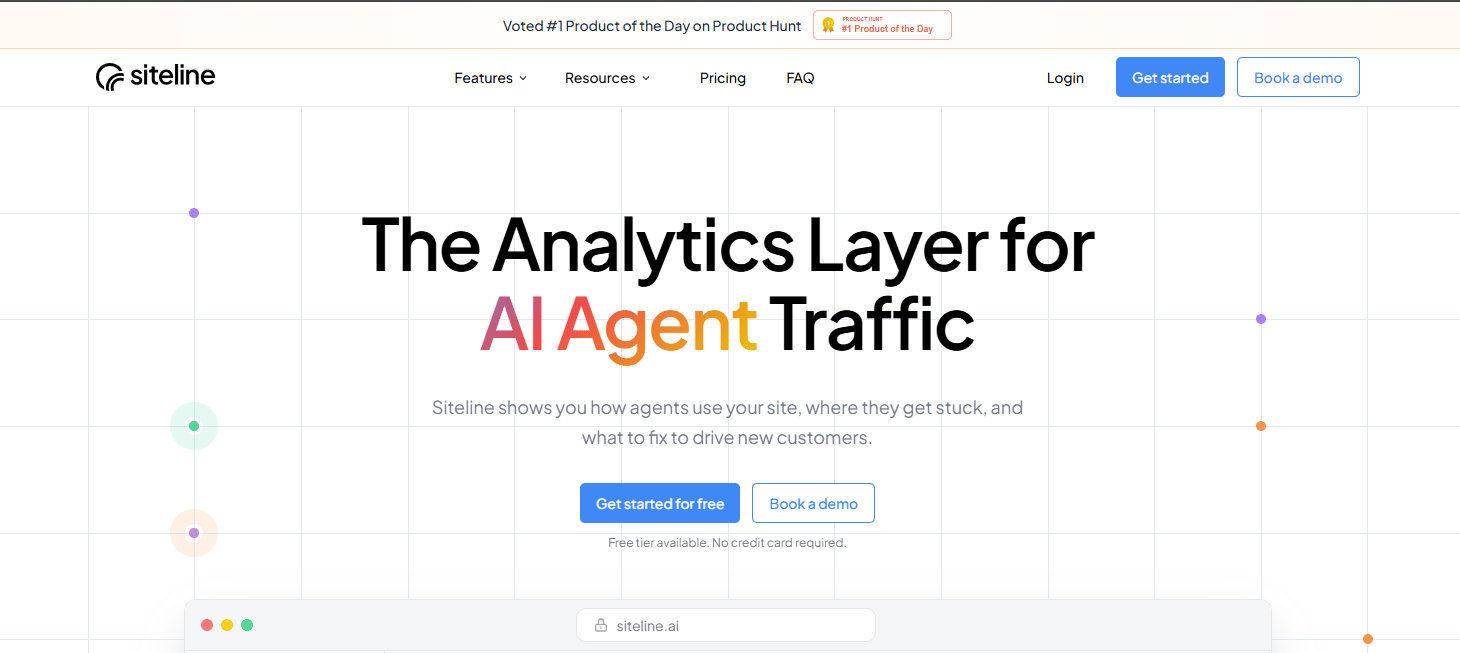 How to Track AI Visibility Server-side agent analytics Siteline