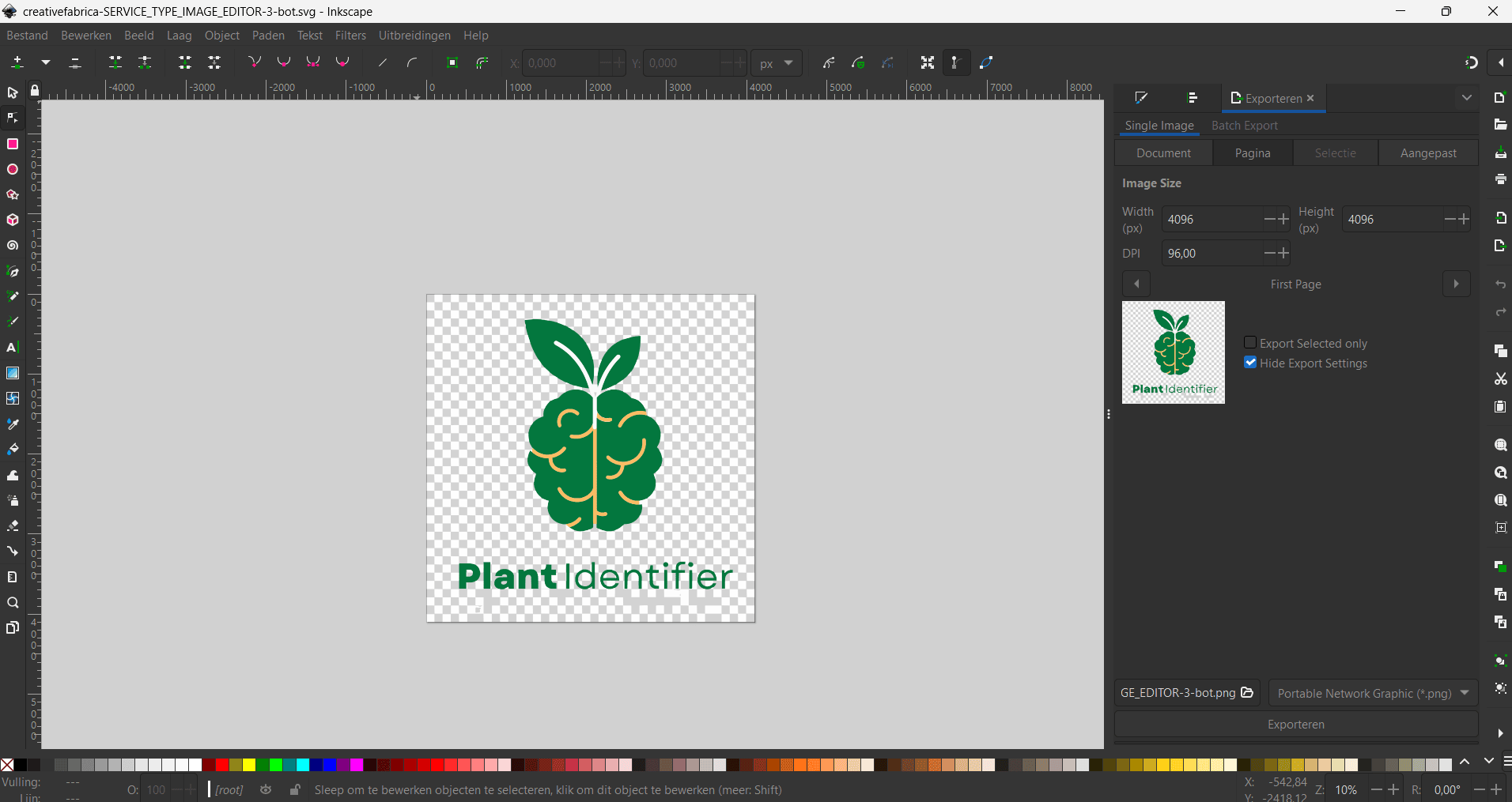 Logo vector in InkScape Logo vector in InkScape