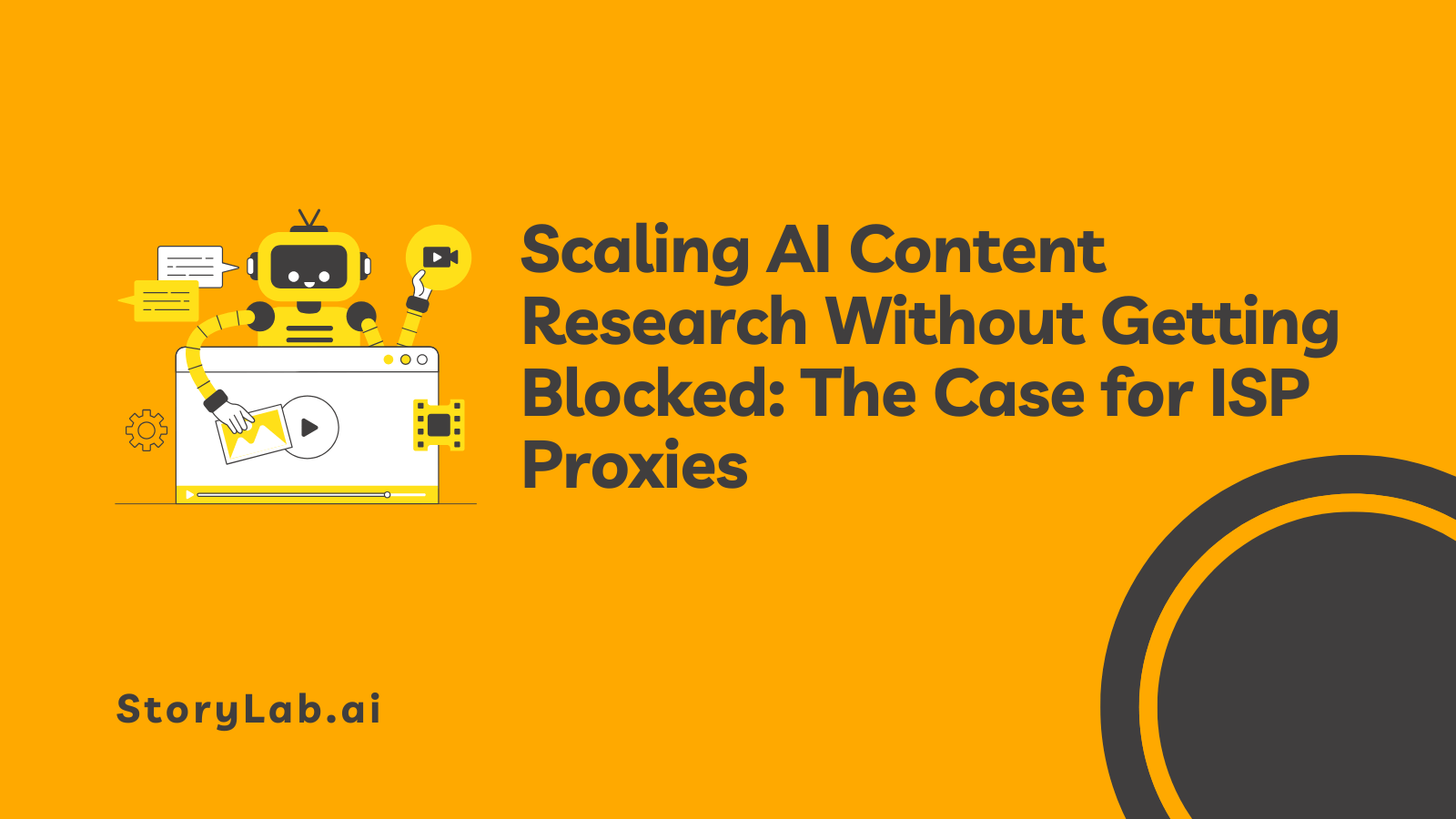 Scaling AI Content Research Without Getting Blocked The Case for ISP Proxies