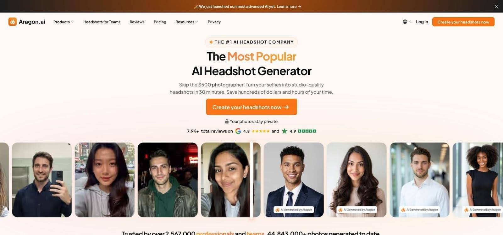 Top AI headshot generators Aragon AI closest to a real studio shoot Top AI headshot generators Aragon AI closest to a real studio shoot