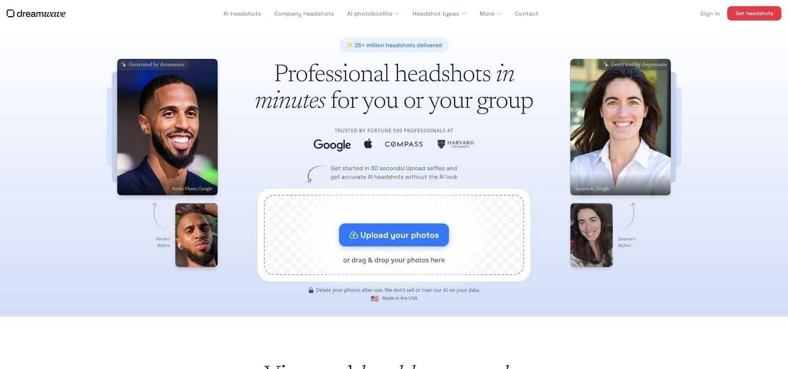Top AI headshot generators Dreamwave best for privacy-first professionals Top AI headshot generators Dreamwave best for privacy-first professionals