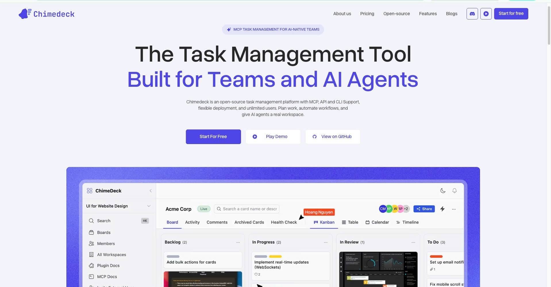 Top MCP Task Management Platforms Chimedeck