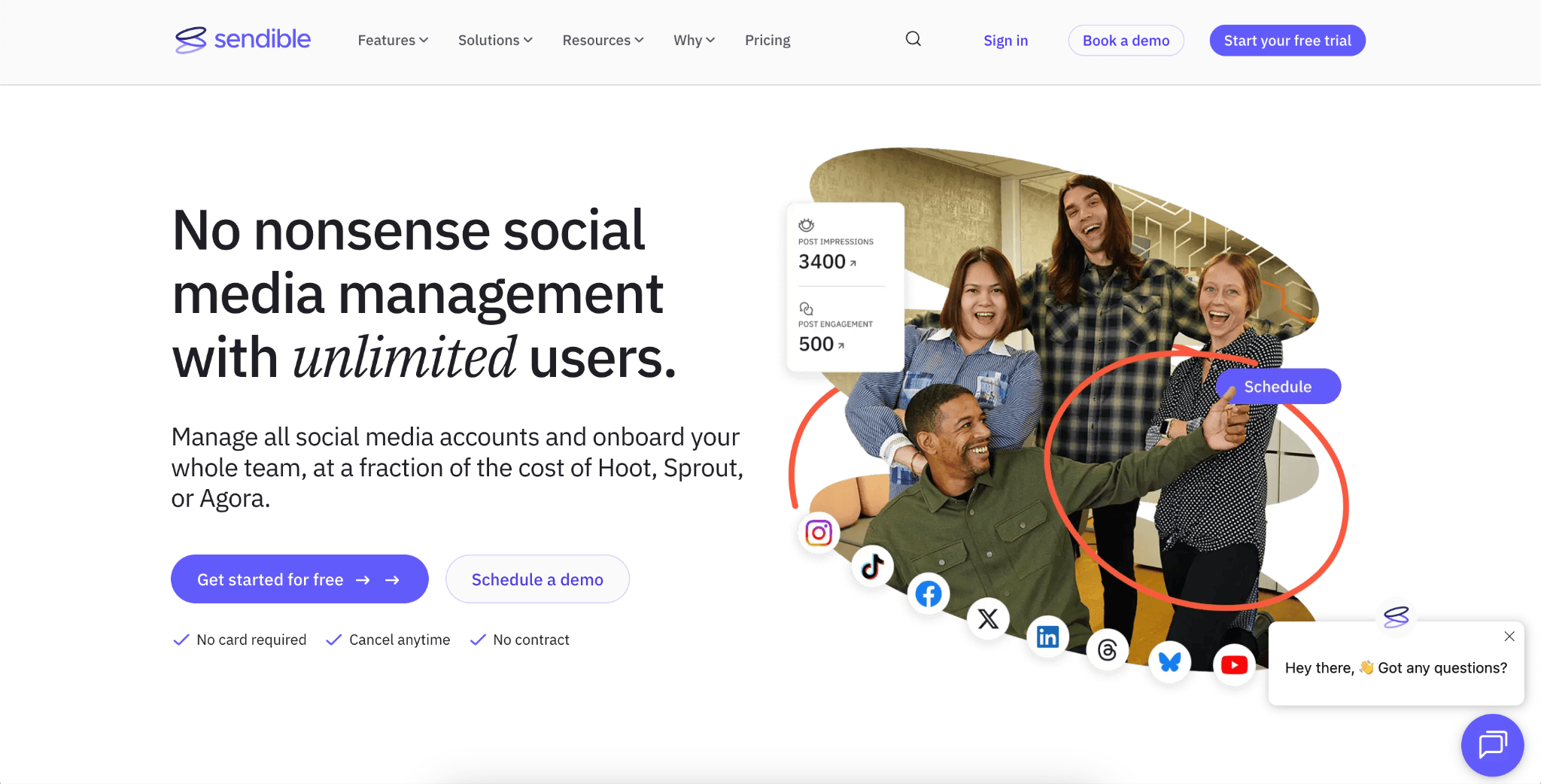 AI-tools om je te helpen ideeën te bedenken en leuke bijschriften voor sociale media te maken (Sendible). AI-tools om je te helpen ideeën te bedenken en leuke bijschriften voor sociale media te maken (Sendible).