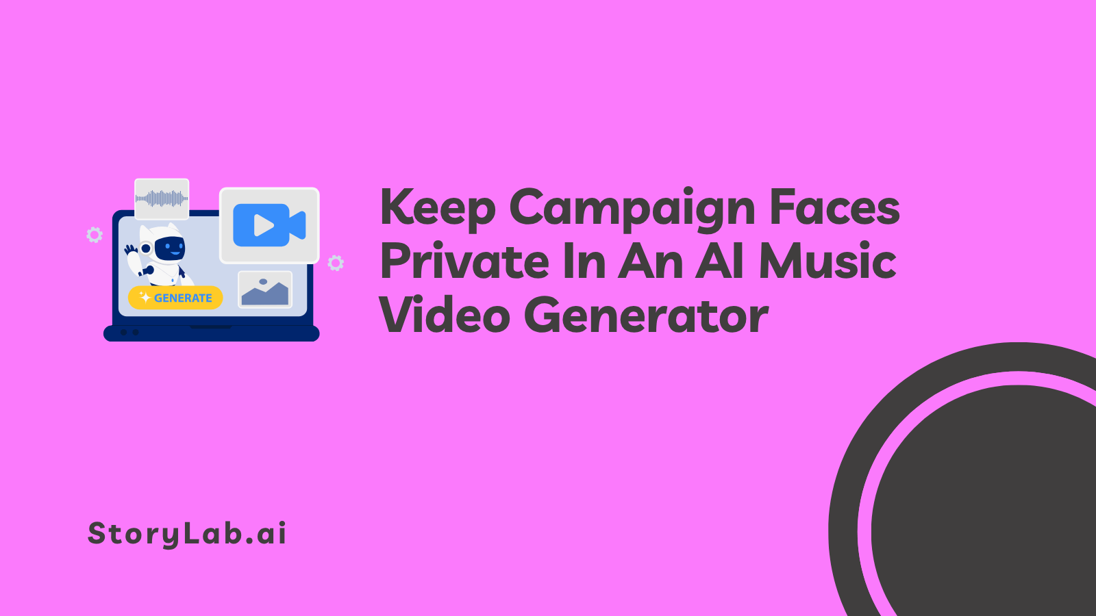 How to Keep Campaign Faces Private in an AI Music Video Generator