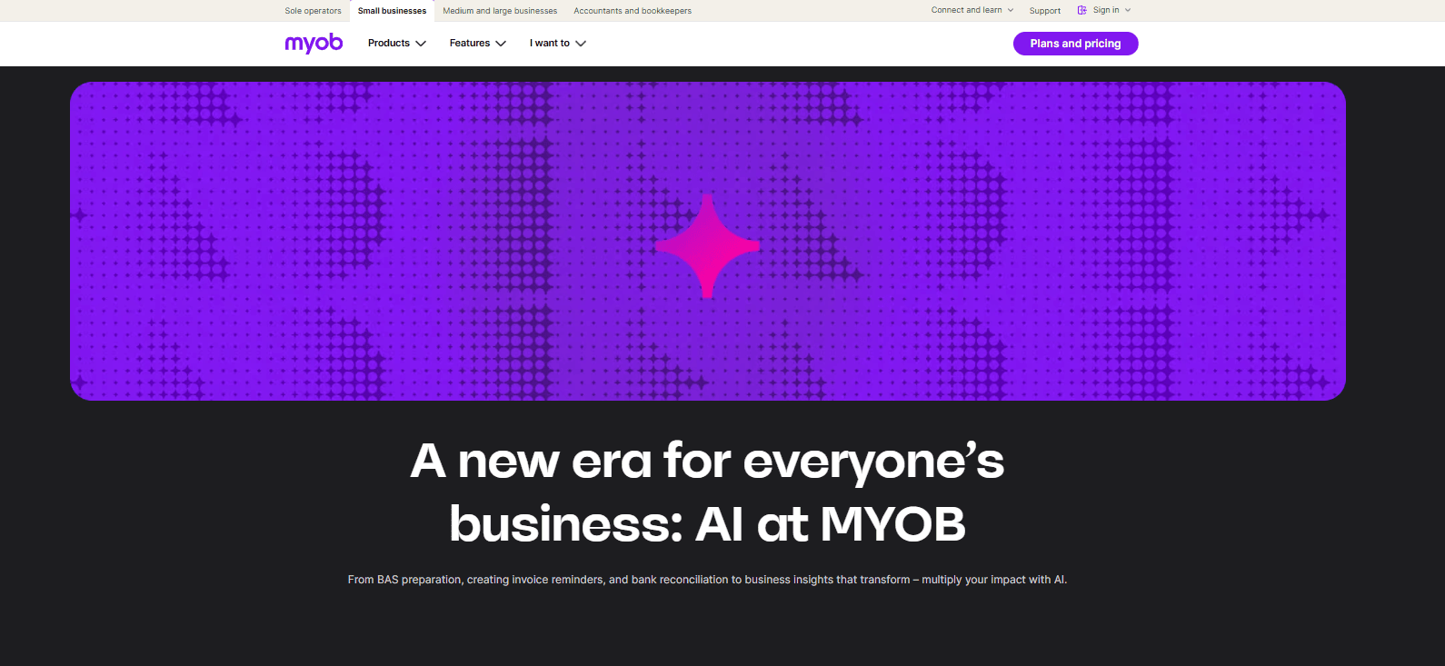 Best BAS Solutions for Accountants MYOB AI BAS