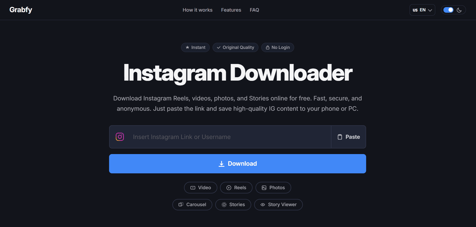Best Instagram Video Downloaders Grabfy Best Instagram Video Downloaders Grabfy