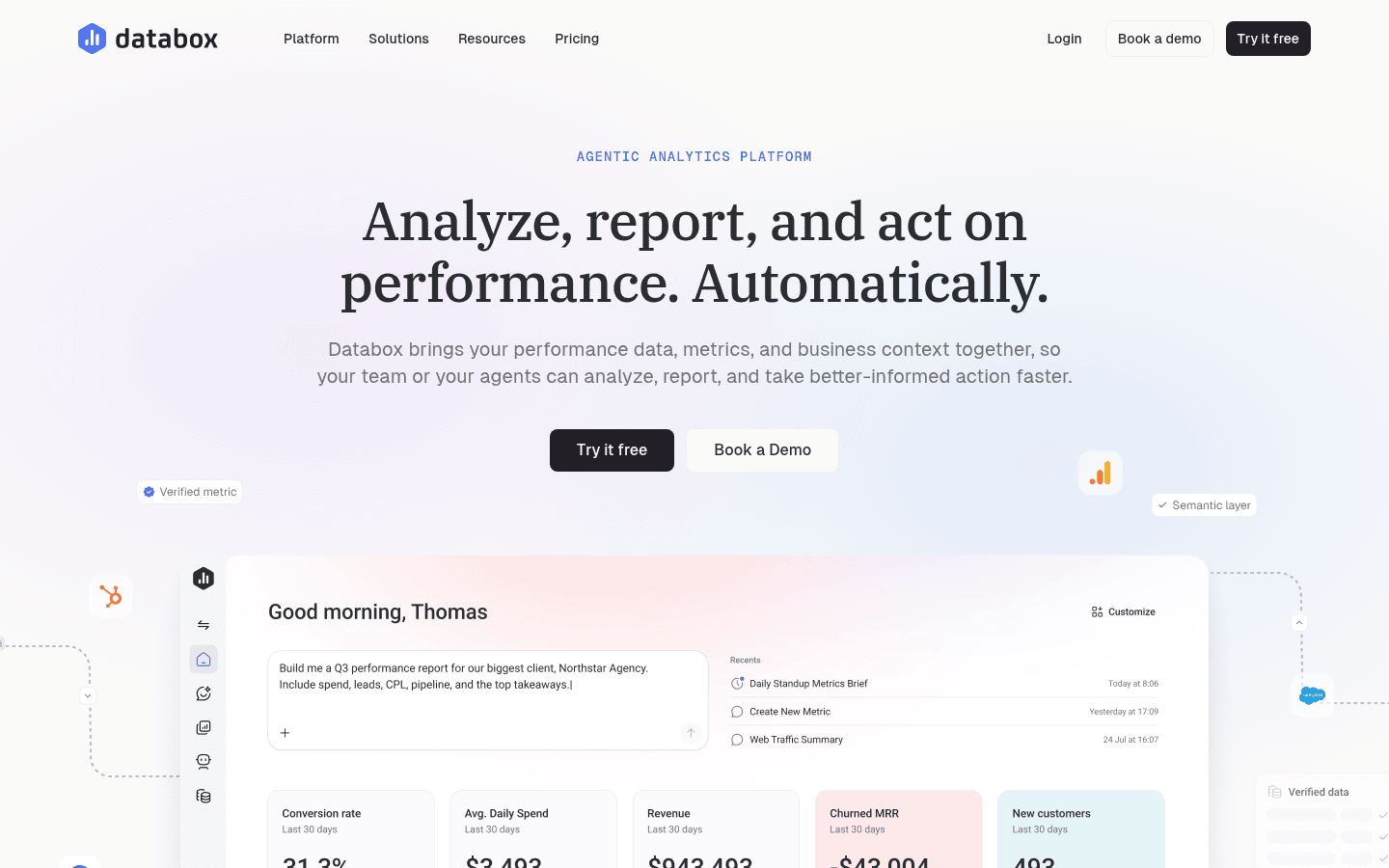  SEO Reporting Tools Ranked By What You Can Automate Databox