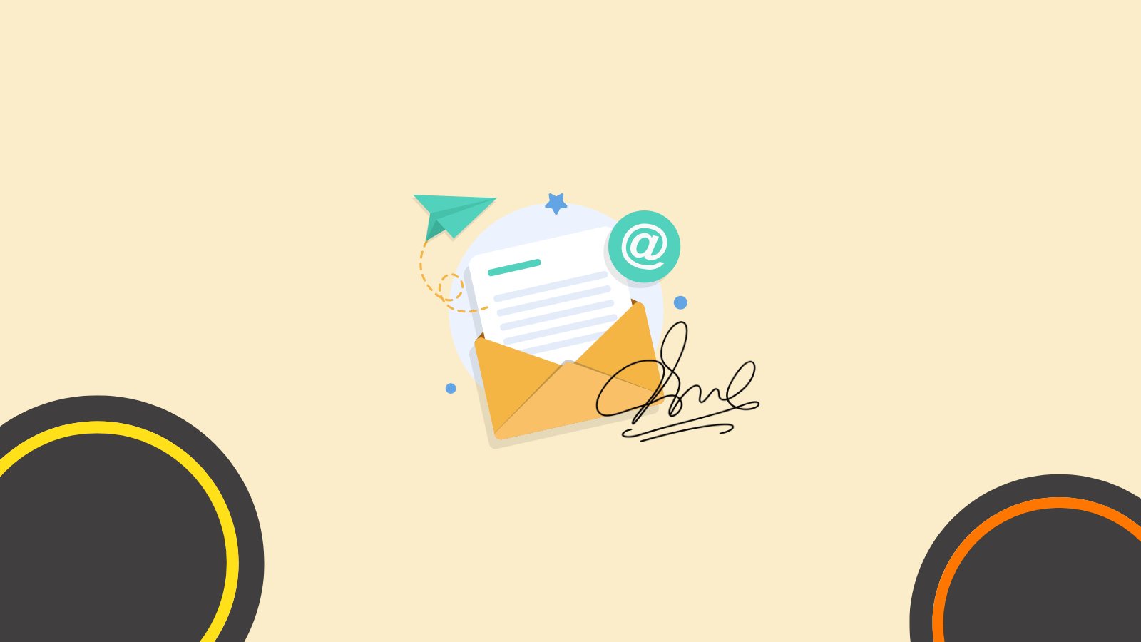 Essential elements of a professional email signature Essential elements of a professional email signature