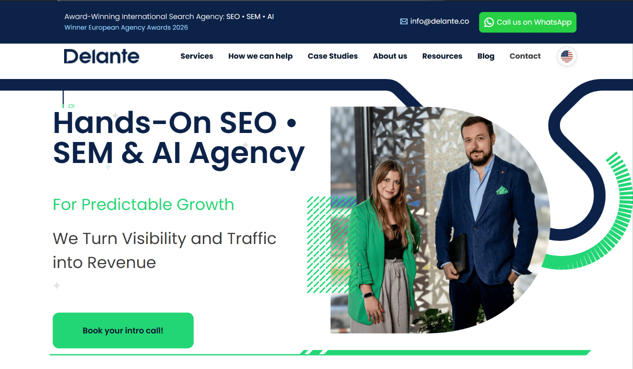 Top International SEO Agencies Delante